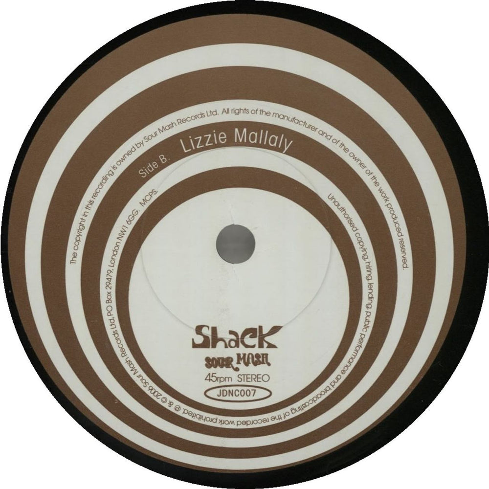 Shack Cup Of Tea - Numbered Edition UK 7" vinyl single (7 inch record / 45) 5055059100770