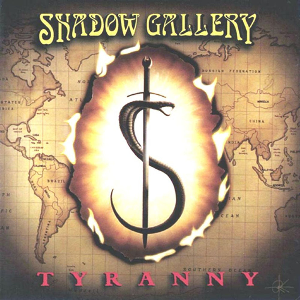 Shadow Gallery Tyranny UK CD album (CDLP) RR8695-2