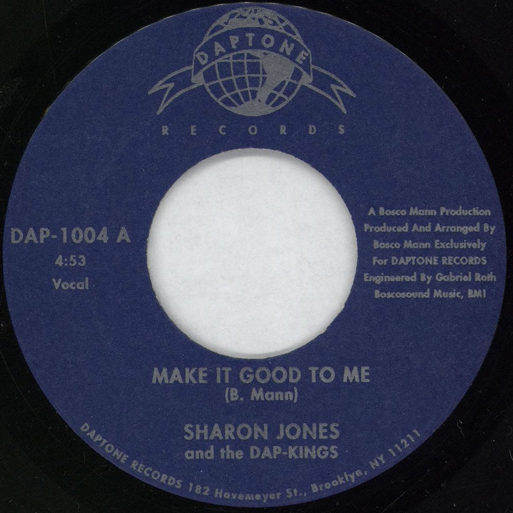 Sharon Jones & The Dap-Kings Got A Thing On My Mind/ Make It Good To Me/ What Have You Done For Me Lately? US 7" vinyl single (7 inch record / 45) DK607GO765534