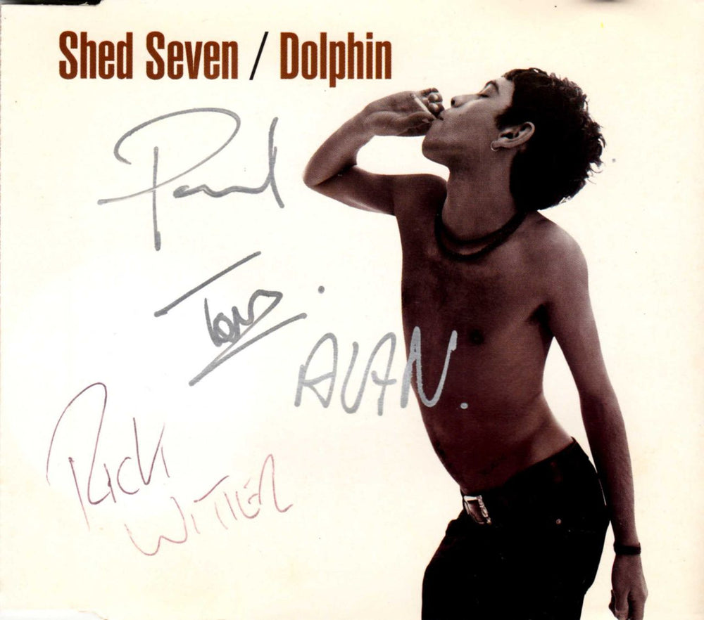 Shed Seven Dolphin - Autographed UK CD single (CD5 / 5") YORCD2