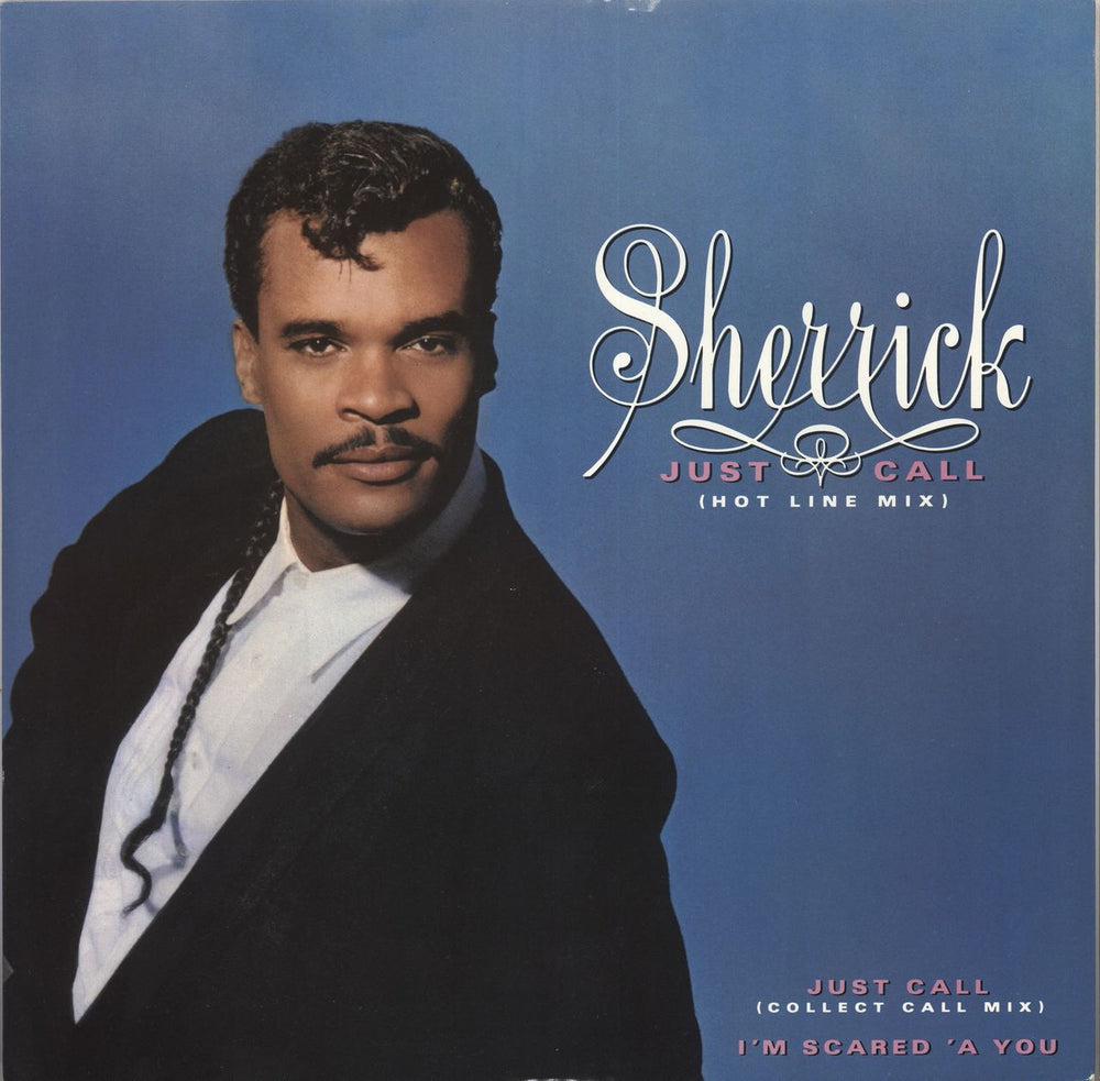 Sherrick Just Call UK 12" vinyl single (12 inch record / Maxi-single) W8380T