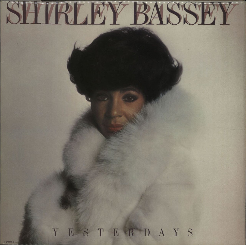 Shirley Bassey Yesterdays UK vinyl LP album (LP record) UAS30141