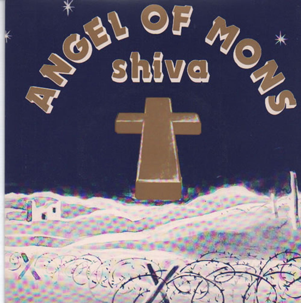 Shiva Angel Of Mons UK 7" vinyl single (7 inch record / 45) HEAVY16