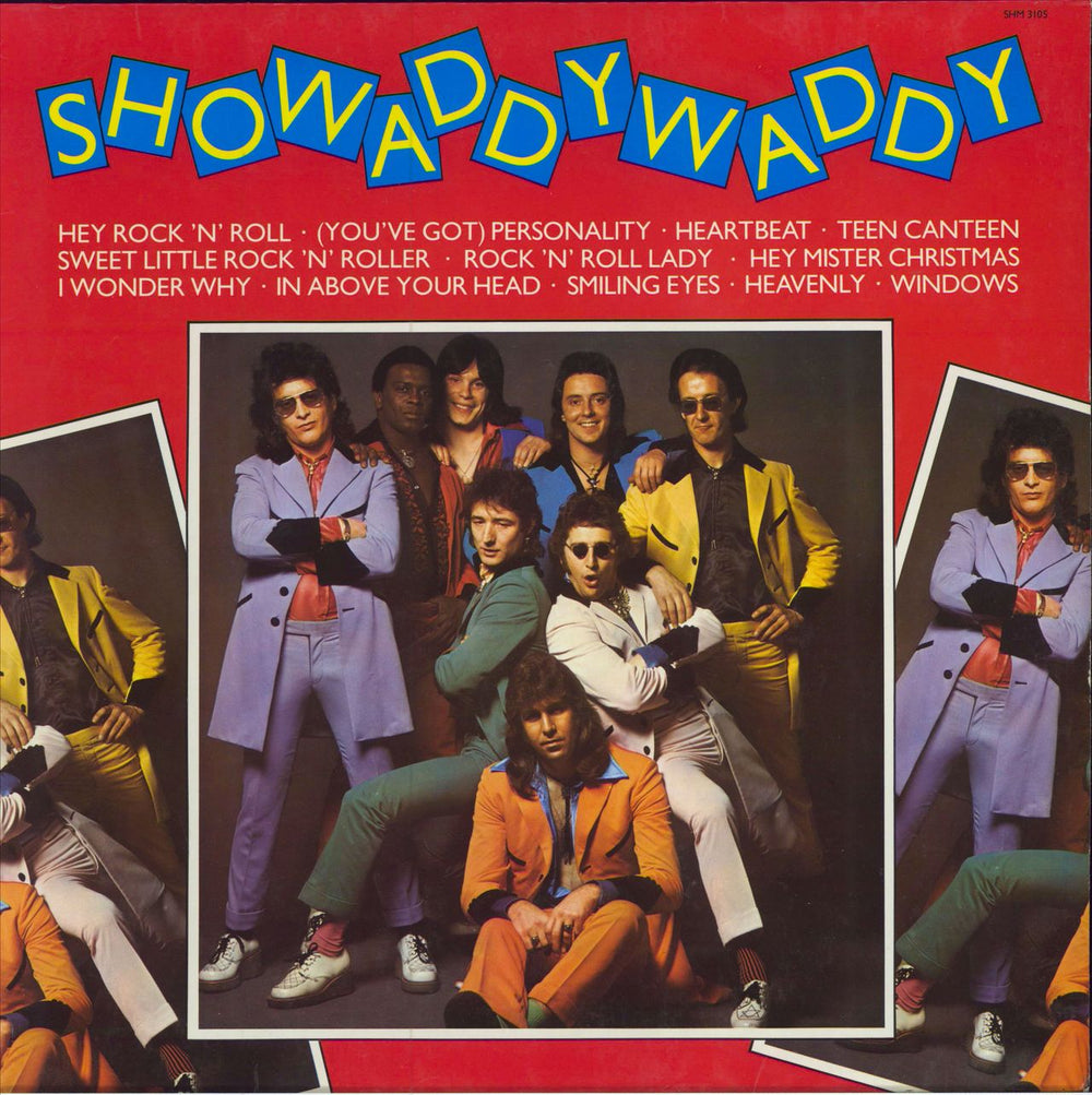 Showaddywaddy Showaddywaddy UK vinyl LP album (LP record) SHM3105