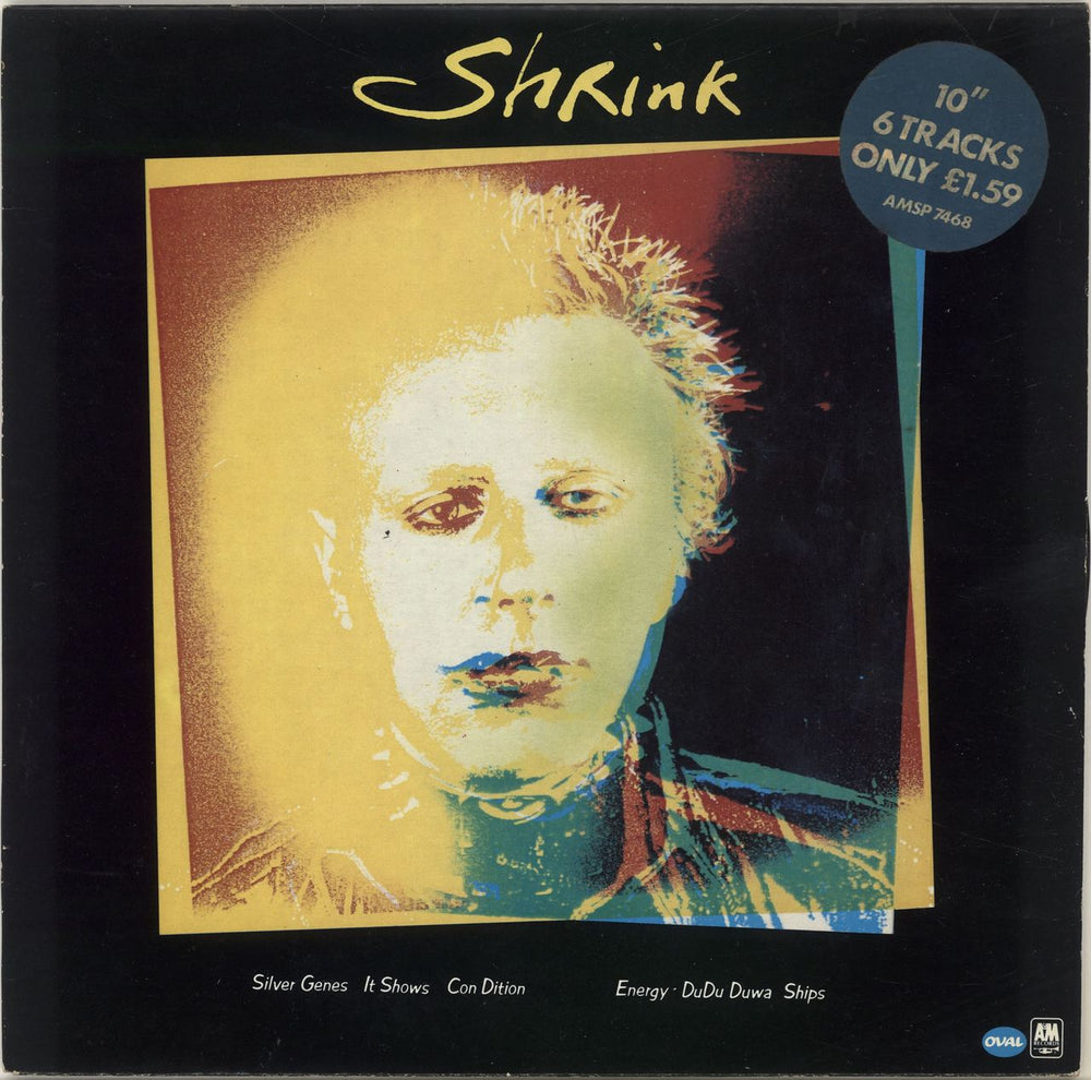 Shrink Silver Genes UK 10" vinyl single (10 inch record) AMSP7468