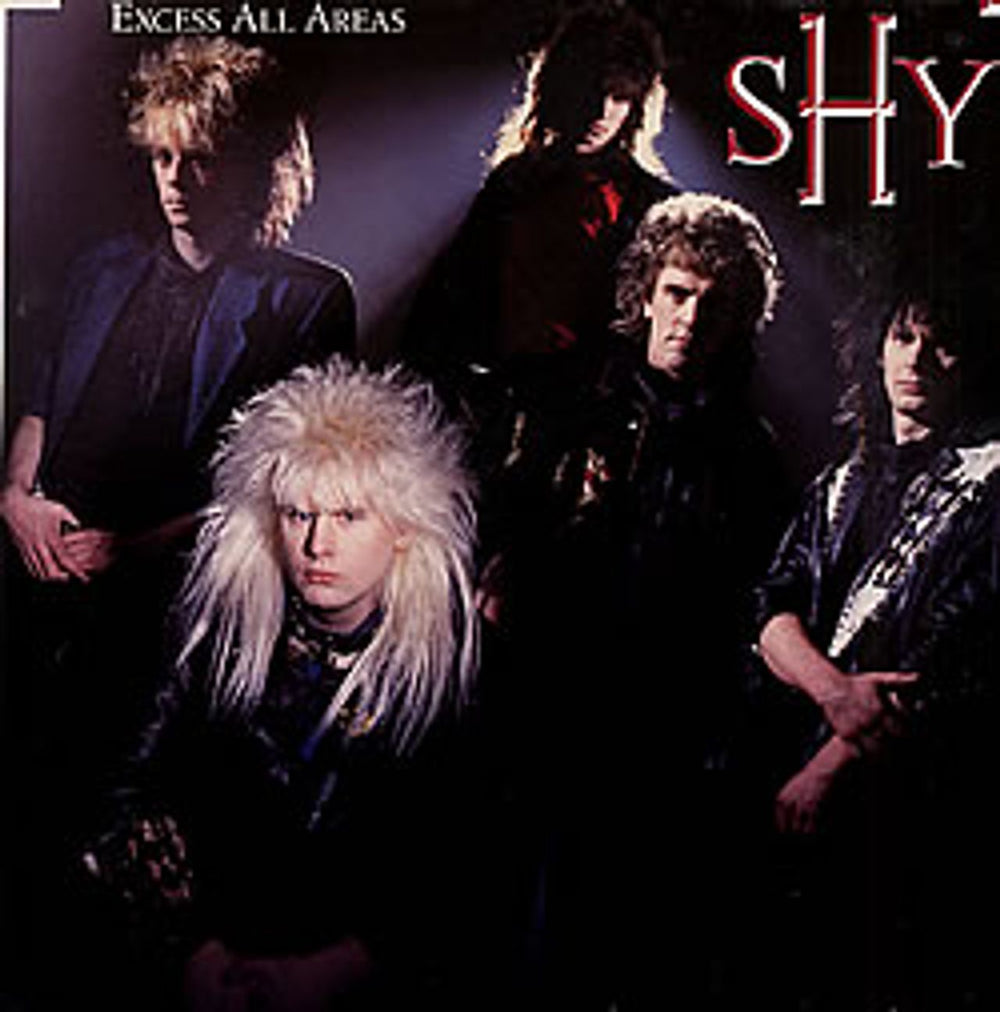 Shy Excess All Areas German vinyl LP album (LP record) PL71221