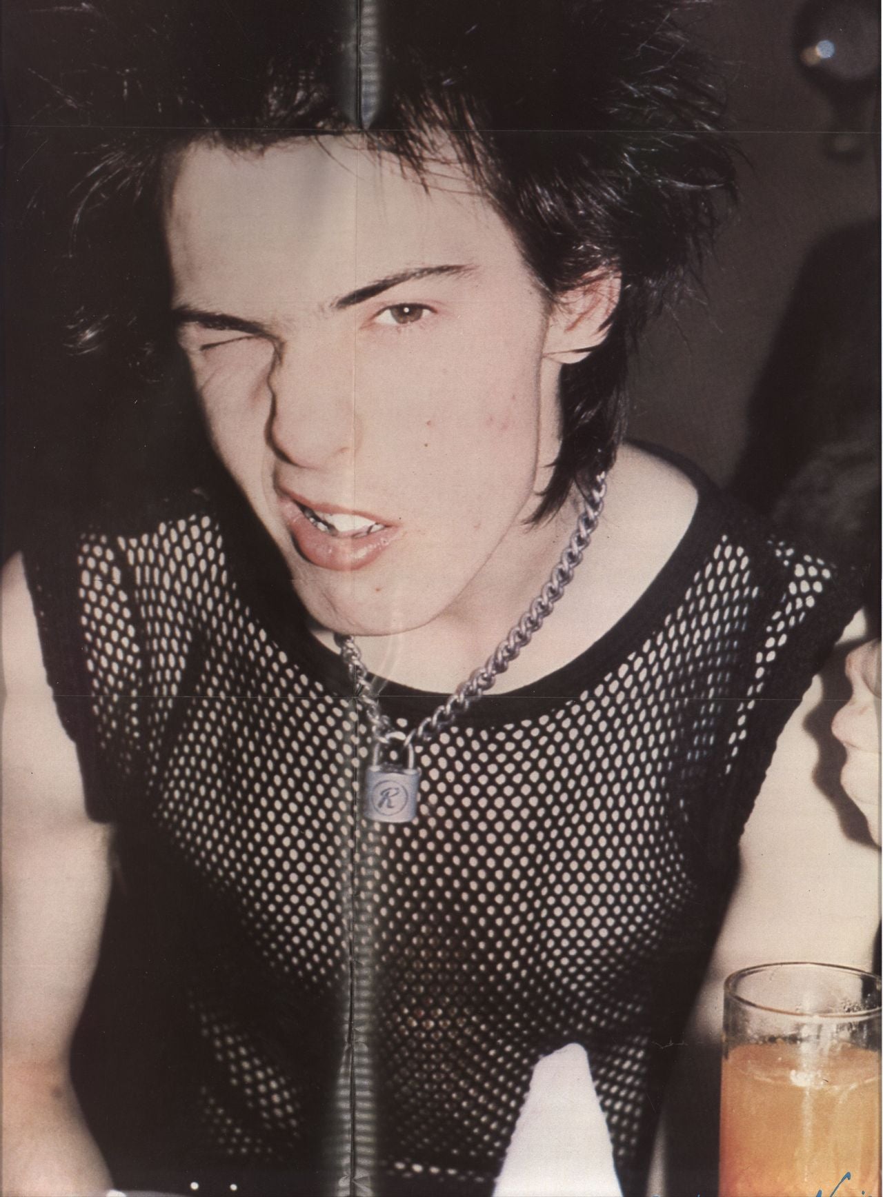 Sid Vicious Sid Sings + 1st issue Drink Poster UK Vinyl LP