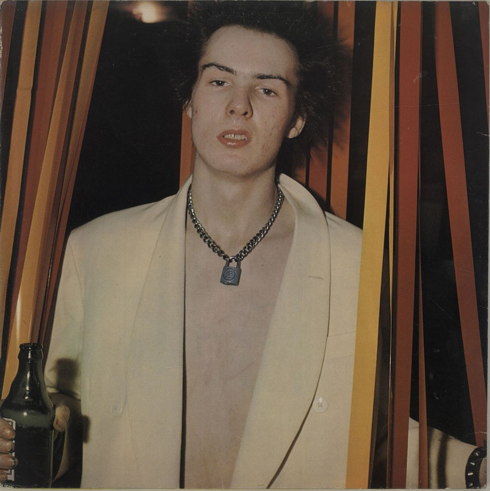 Sid Vicious Sid Sings + 2nd issue Flick Knife Poster - EX UK vinyl LP album (LP record) V2144
