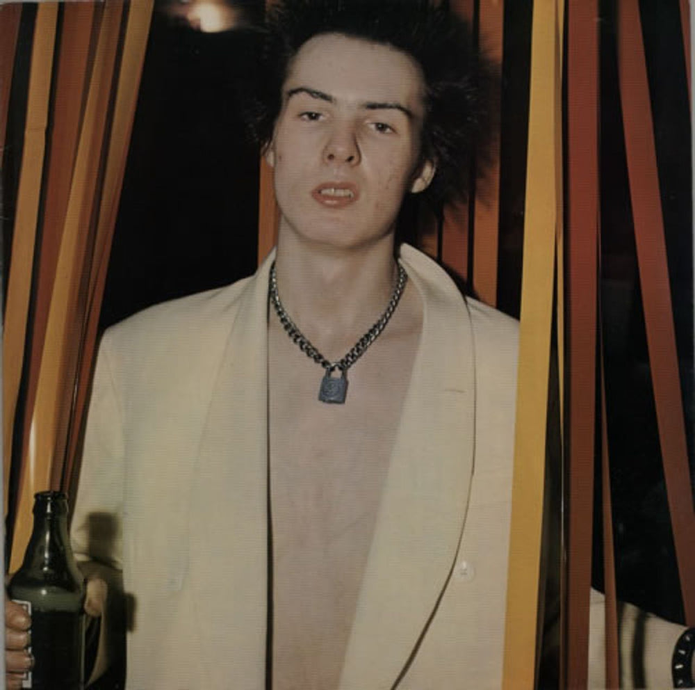 Sid Vicious Sid Sings + 2nd issue Flick Knife Poster UK vinyl LP album (LP record) V2144