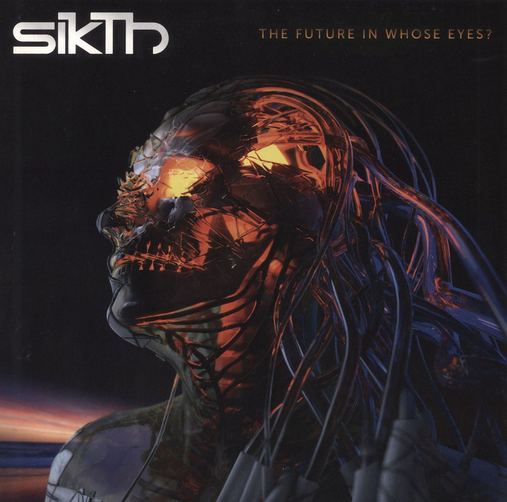 Sikth The Future In Whose Eyes? - Clear & Purple Splatter Vinyl UK vinyl LP album (LP record) VILELP684-P