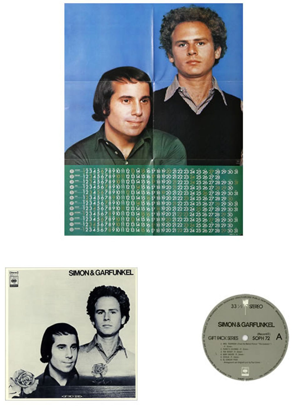 Simon & Garfunkel Gift Pack Series - Complete Japanese 2-LP vinyl record set (Double LP Album) SGF2LGI342573