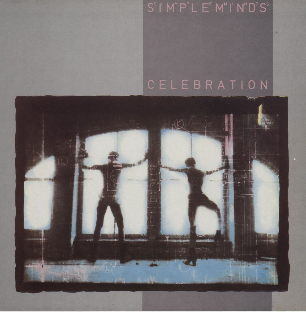 Simple Minds Celebration UK vinyl LP album (LP record) OVED275