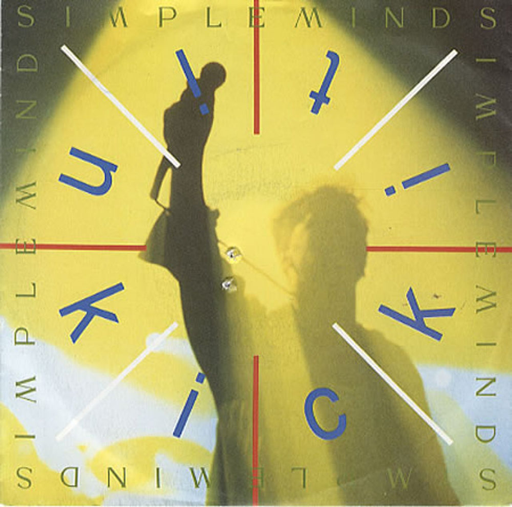 Simple Minds Kick It In German 7" vinyl single (7 inch record / 45) 112495-100