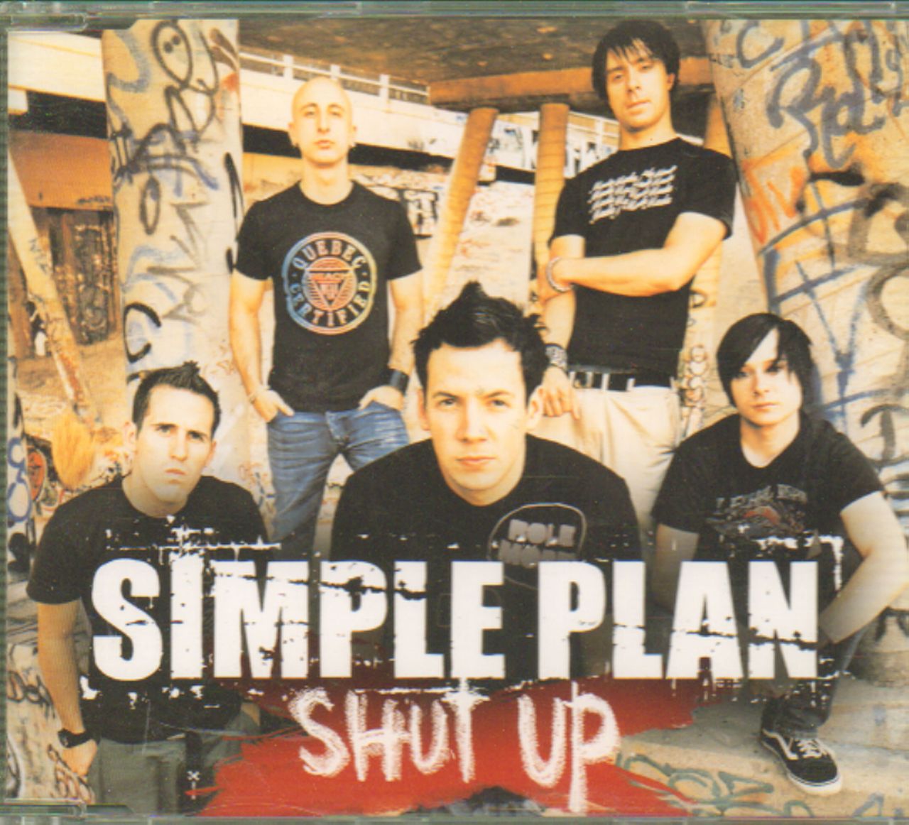 Simple Plan Shut Up! German Promo CD single (CD5 / 5") PRO15101