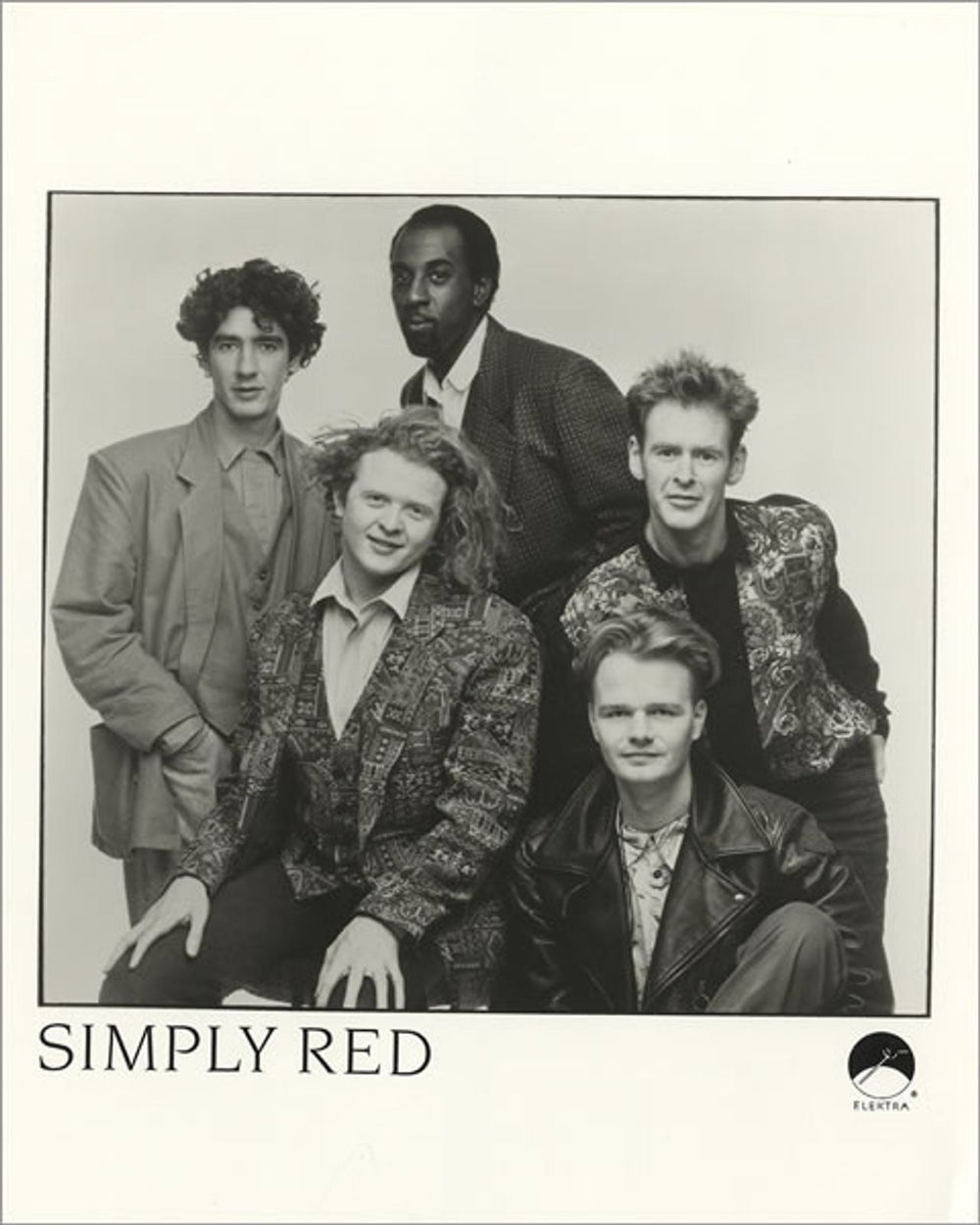 Simply Red A New Flame + Publicity Photo US Promo media press pack PRESS PACK