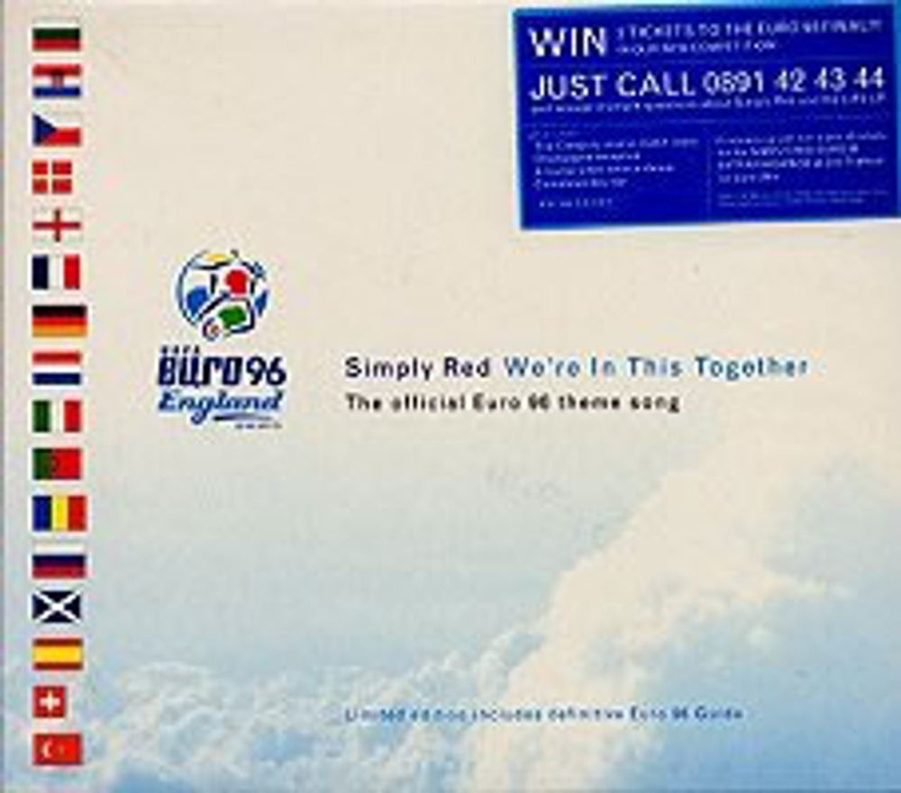 Simply Red We're In This Together - Inc Guide UK CD single (CD5 / 5") EW046CDX