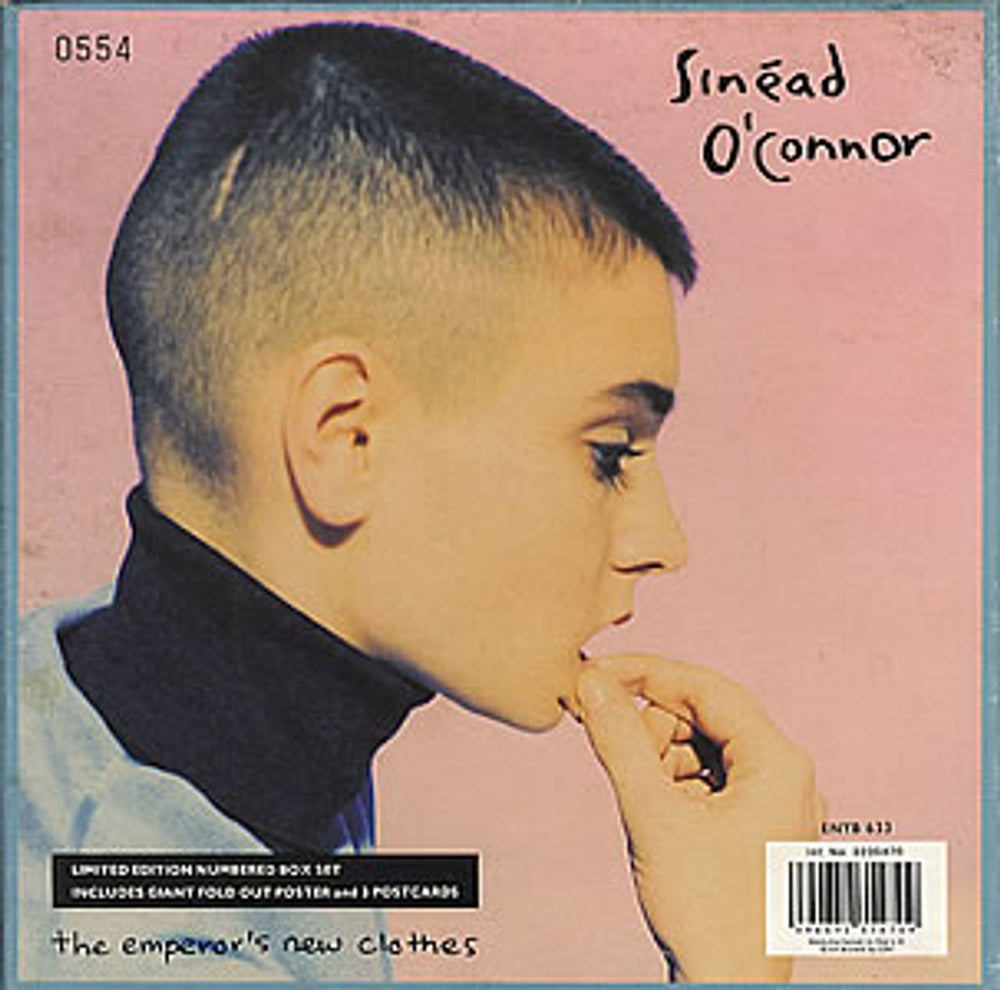 Sinead O'Connor The Emporer's New Clothes UK box set ENYB633