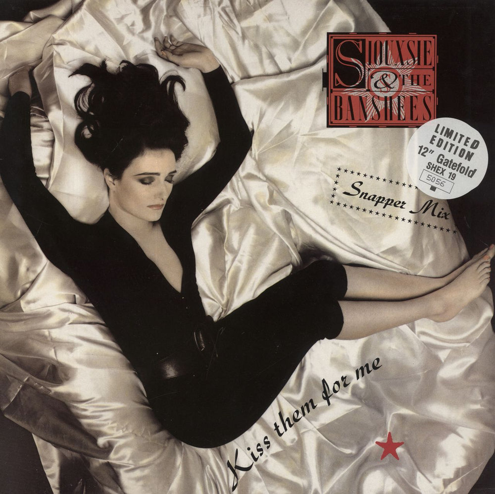 Siouxsie & The Banshees Kiss Them For Me - Numbered UK 12" vinyl single (12 inch record / Maxi-single) SHEX19