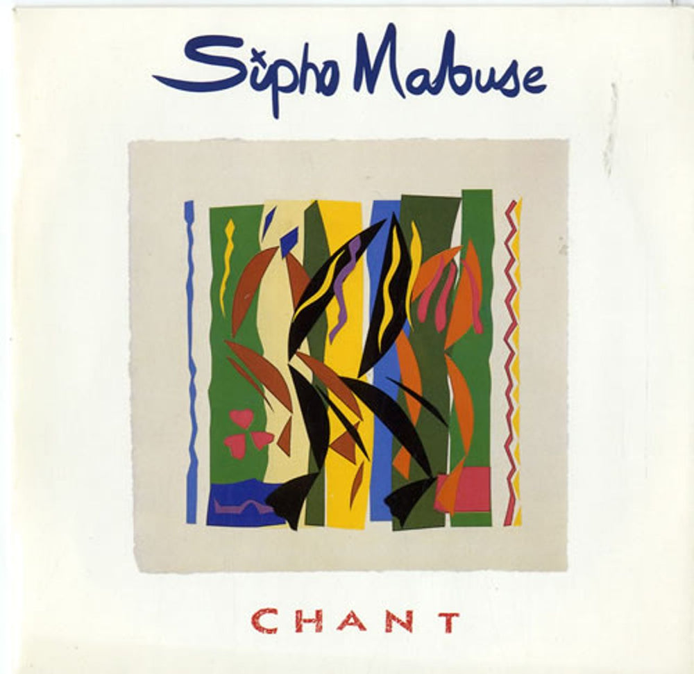 Sipho Mabuse Chant UK 7" vinyl single (7 inch record / 45) VS1160