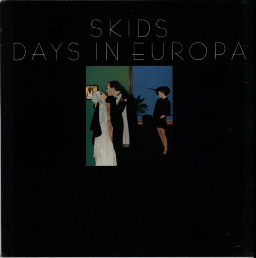 Skids Days In Europa UK vinyl LP album (LP record) OVED42