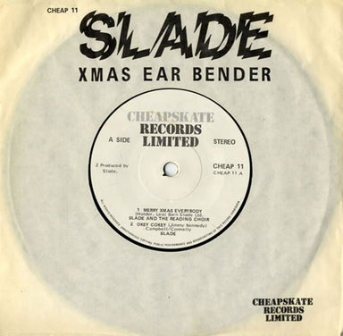 Slade Merry Xmas Everybody + Sleeve UK 7" vinyl single (7 inch record / 45) CHEAP11