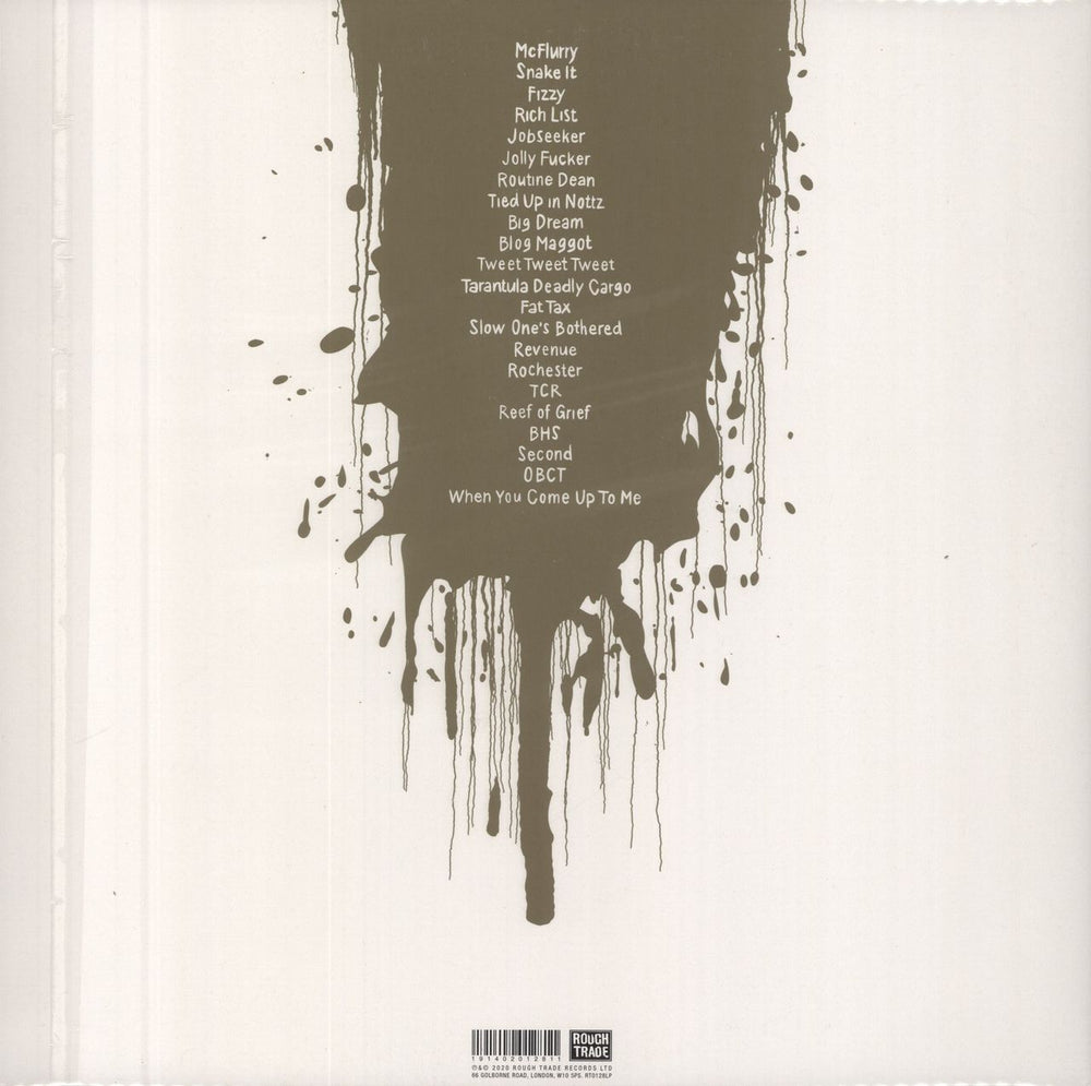 Sleaford Mods All That Glue - White Vinyl UK 2-LP vinyl record set (Double LP Album) 191402012835