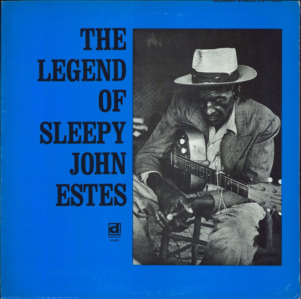 Sleepy John Estes The Legend Of Sleepy John Estes - Stereo Reissue UK vinyl LP album (LP record) DS-603