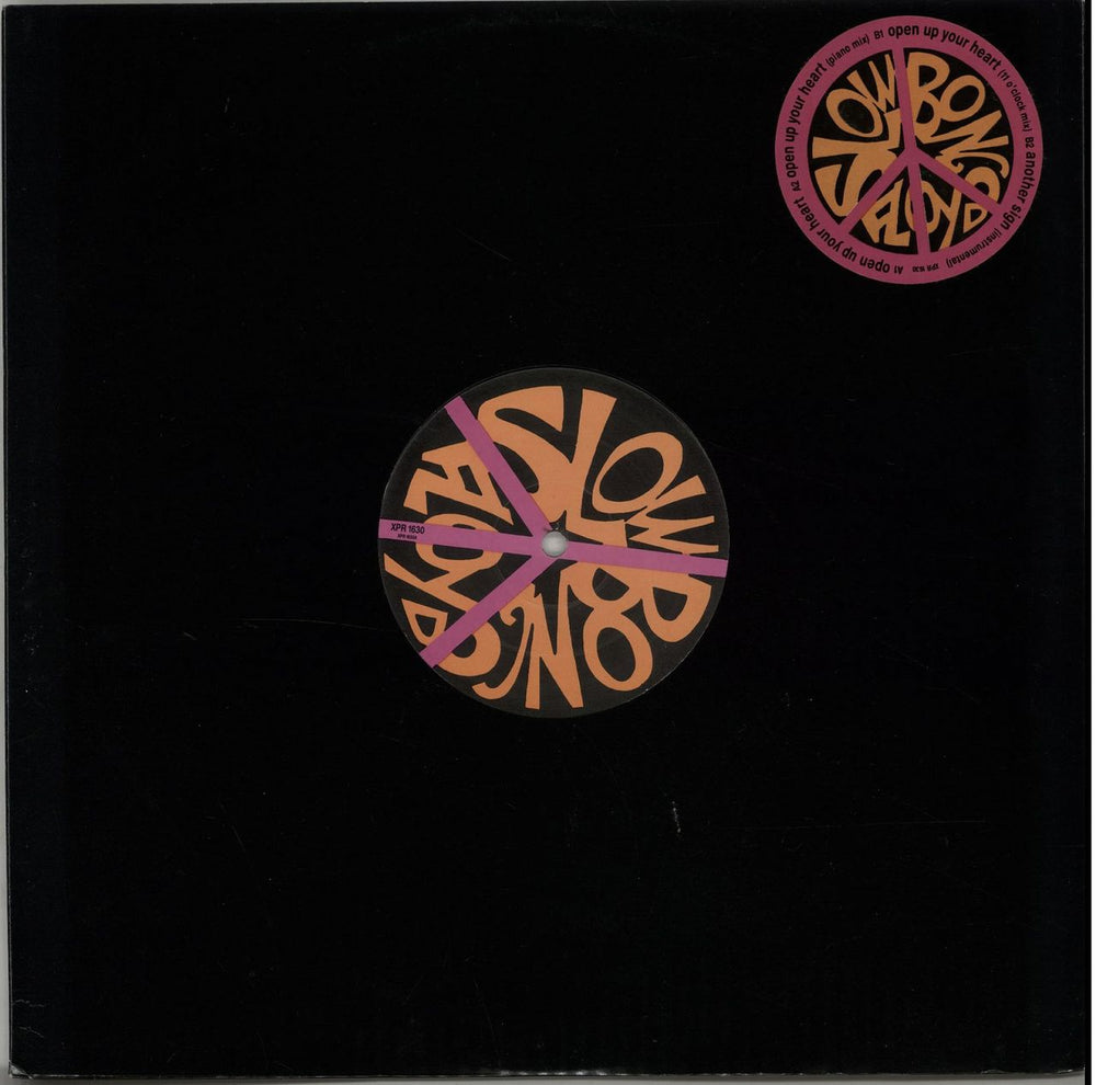Slow Bongo Floyd Open Up Your Heart UK 12" vinyl single (12 inch record / Maxi-single) XPR1630