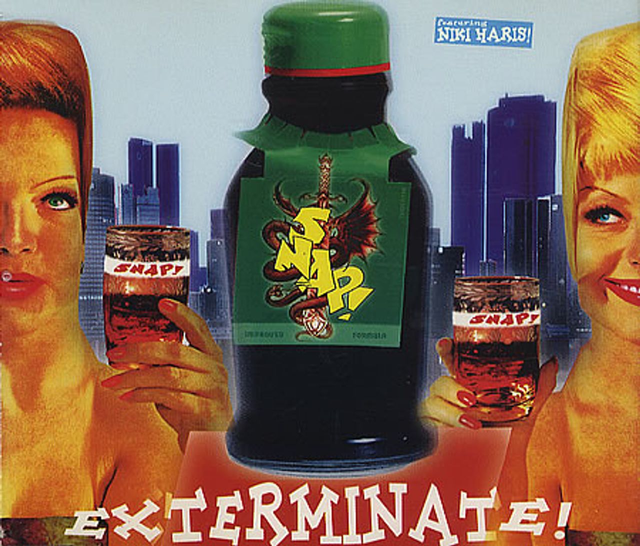 Snap! Exterminate UK CD single (CD5 / 5") 74321106962