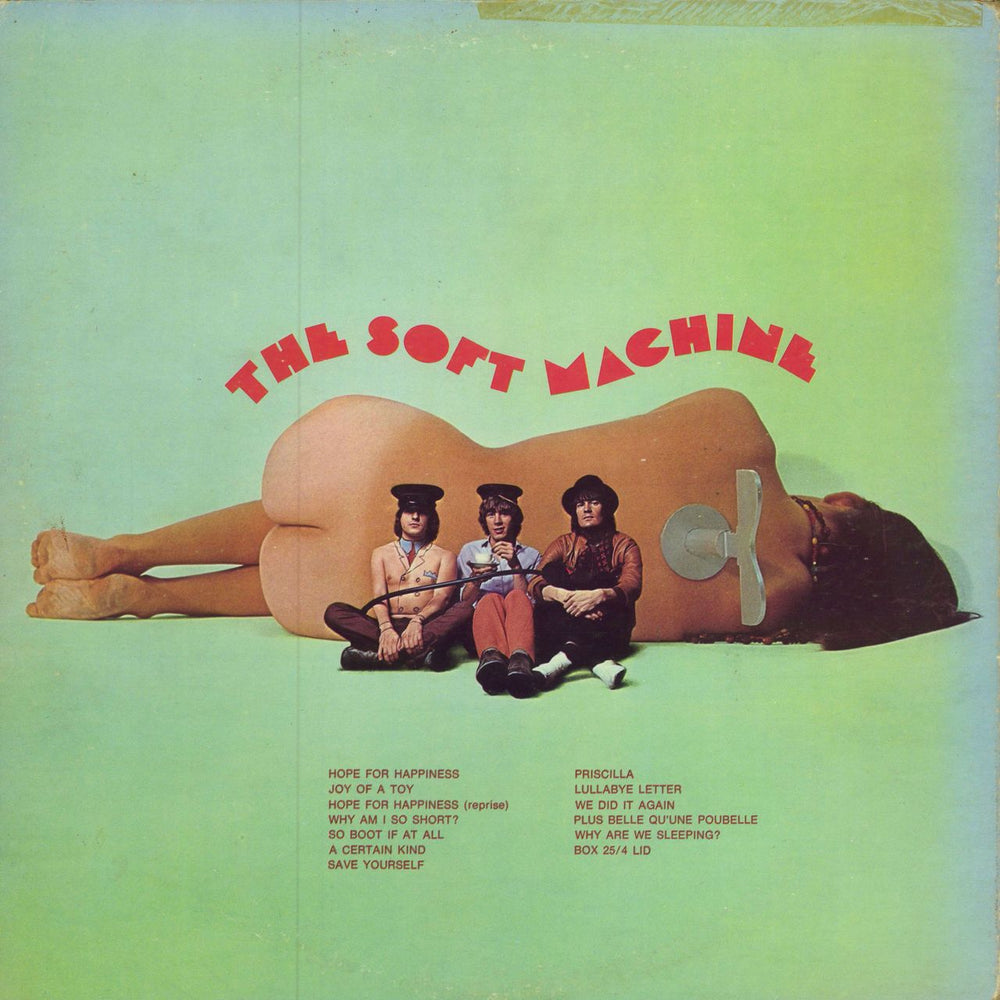Soft Machine The Soft Machine - VG US vinyl LP album (LP record)