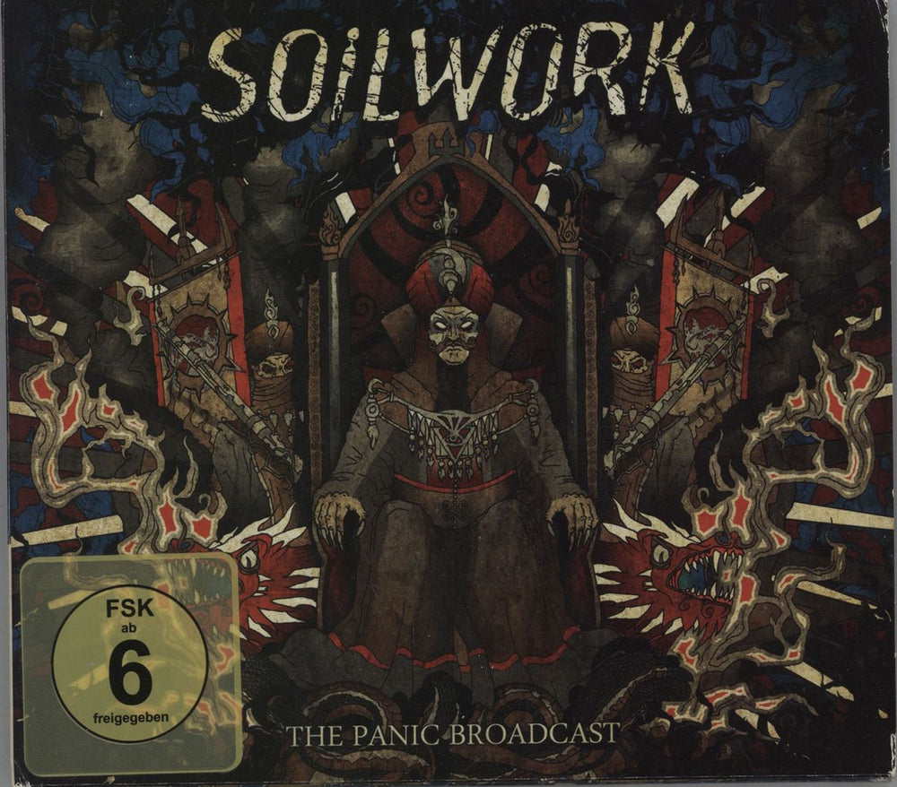 Soilwork The Panic Broadcast German 2-disc CD/DVD set 2736122560