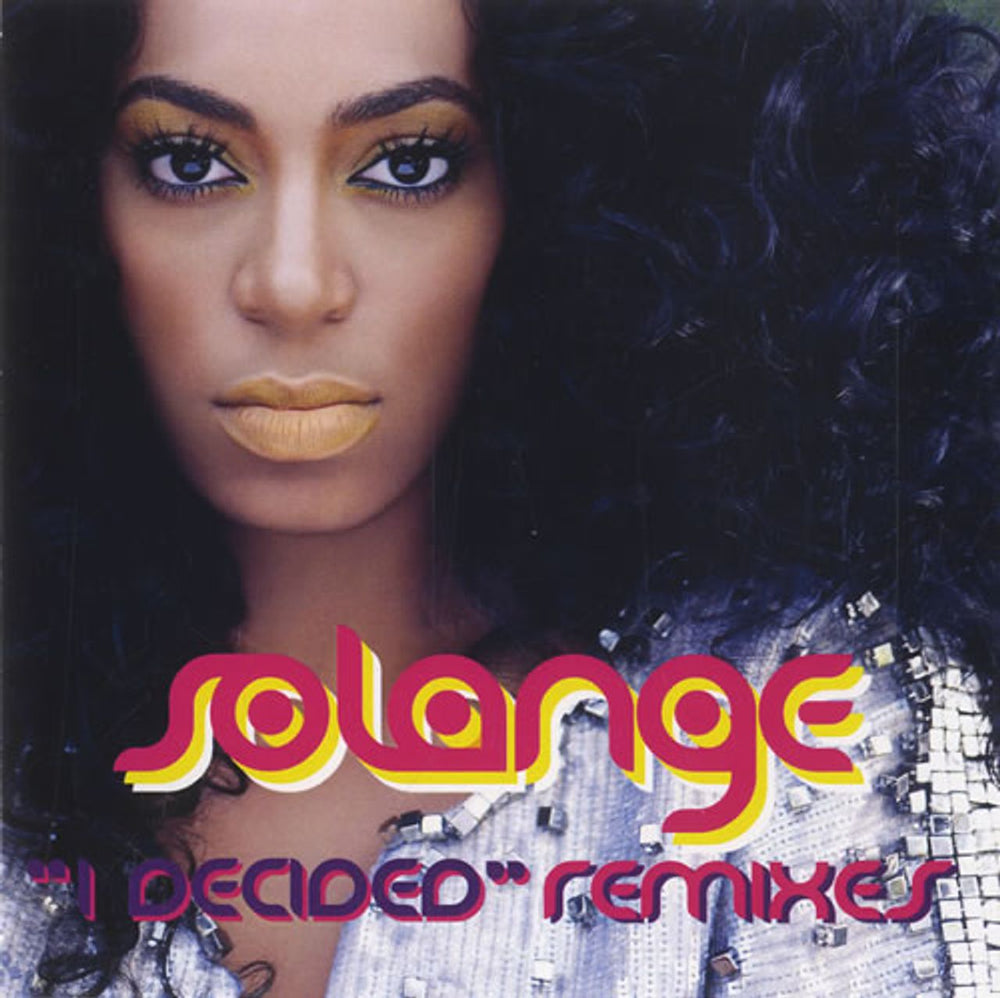 Solange Knowles I Decided - Remixes US Promo CD-R acetate CD-R ACETATE