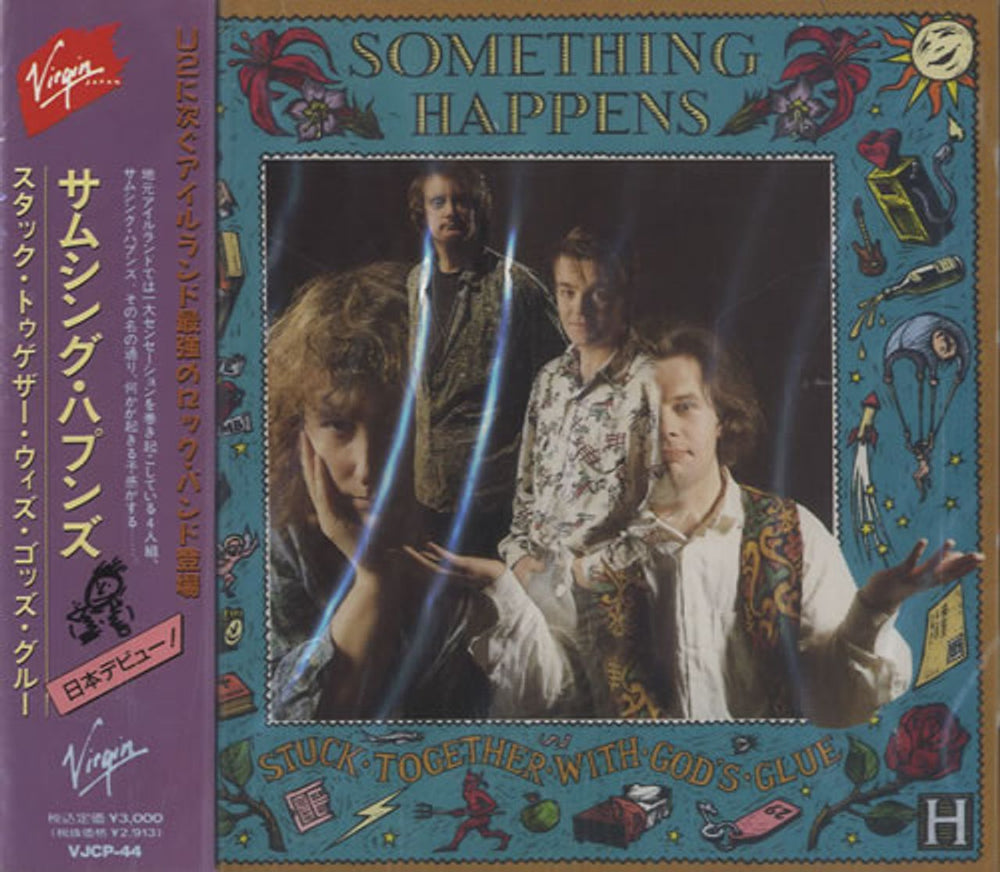 Something Happens Stuck Together With God's Glue Japanese Promo CD album (CDLP) VJCP-44