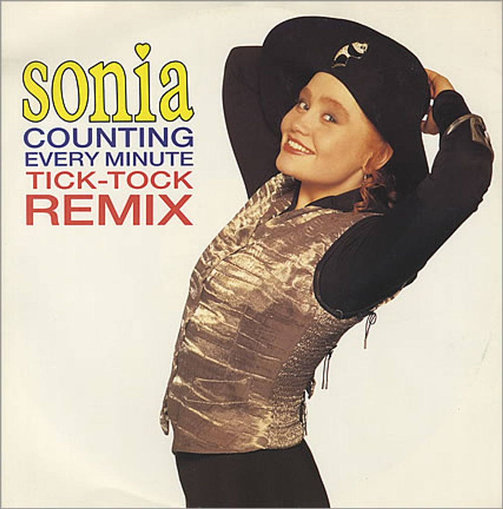 Sonia Counting Every Minute - Tick Tock Remix UK 12" vinyl single (12 inch record / Maxi-single) CHSR123492