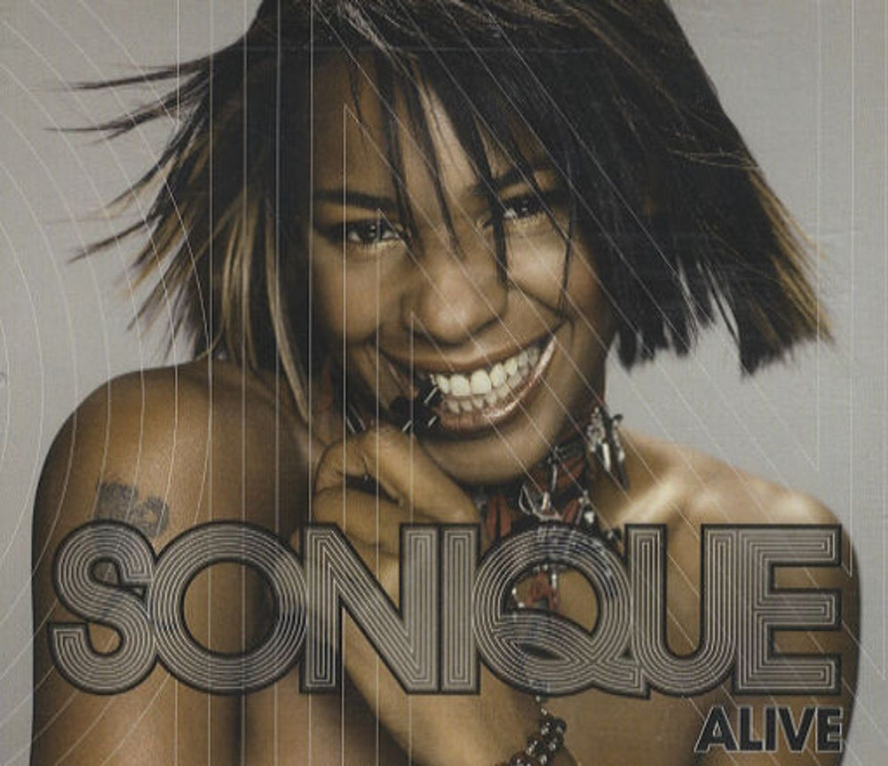 Sonique Alive European Promo CD single (CD5 / 5") SER72CDPRO