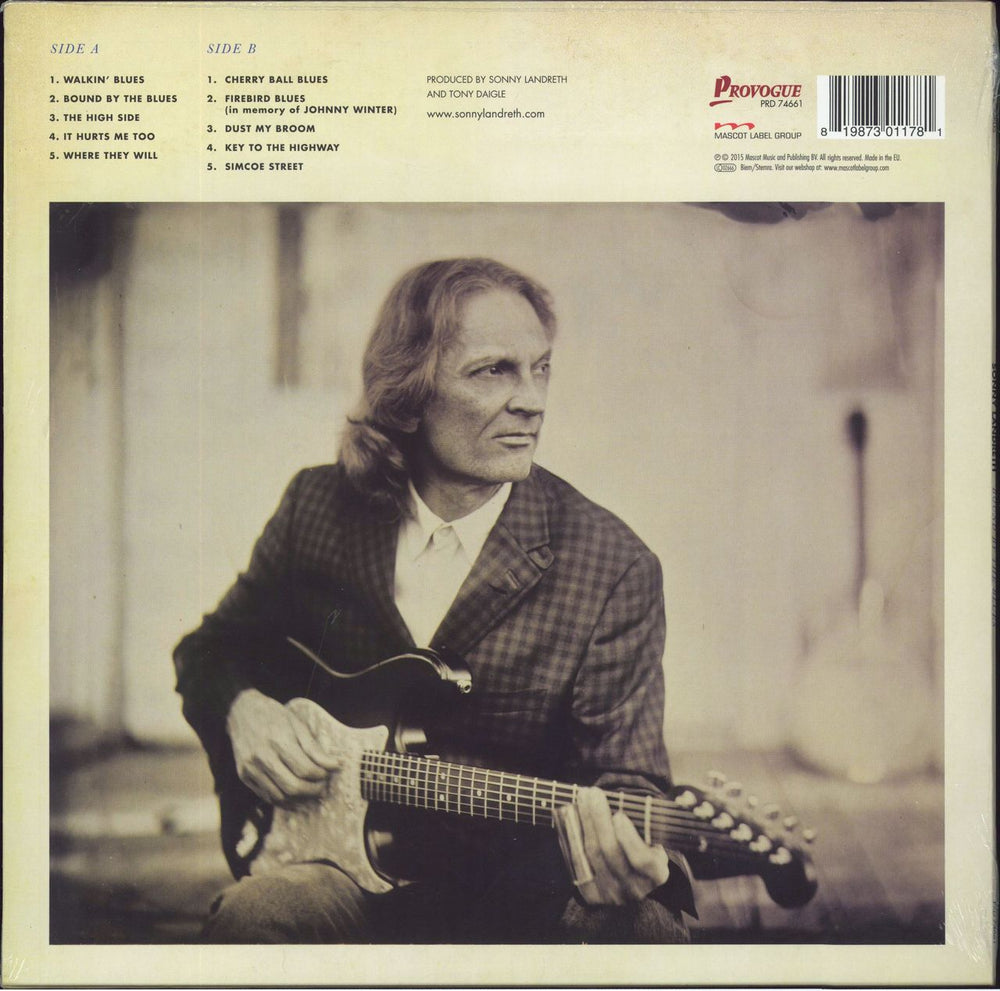 Sonny Landreth Bound By The Blues - 180gm UK vinyl LP album (LP record) 819873011781