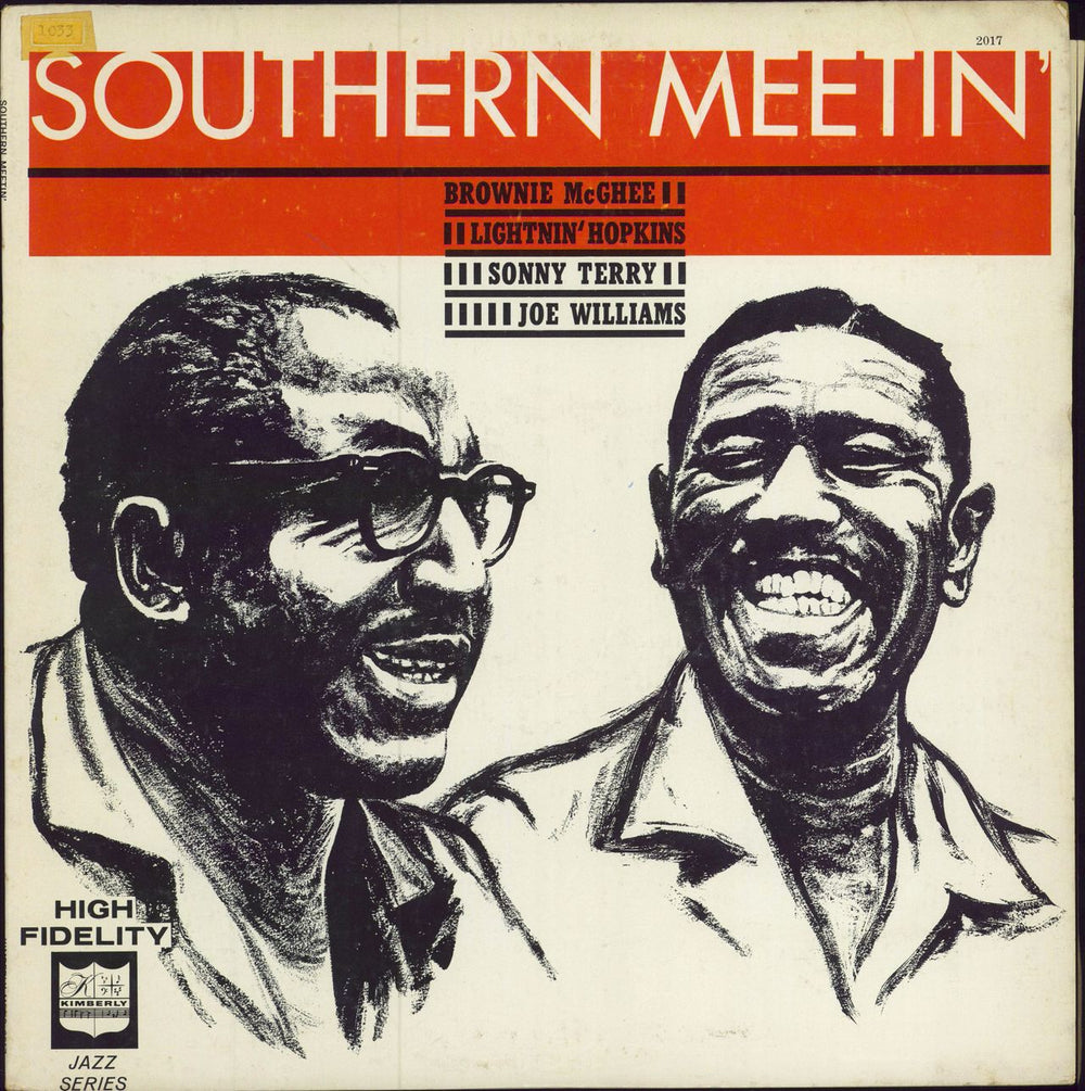 Sonny Terry & Brownie McGhee Southern Meetin' US vinyl LP album (LP record) 2017