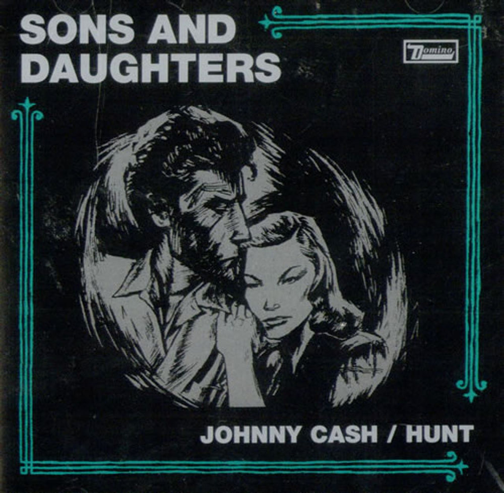 Sons And Daughters Johnny Cash / Hunt UK CD single (CD5 / 5") RUG186CD