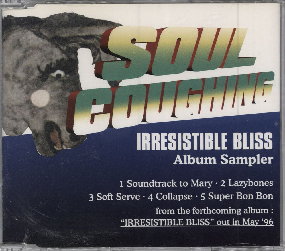 Soul Coughing Irresistible Bliss Album Sampler UK Promo CD single (CD5 / 5") BLISS1