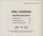 Soul Coughing Super Bon Bon US Promo CD single (CD5 / 5") PRO-CD-8519-R