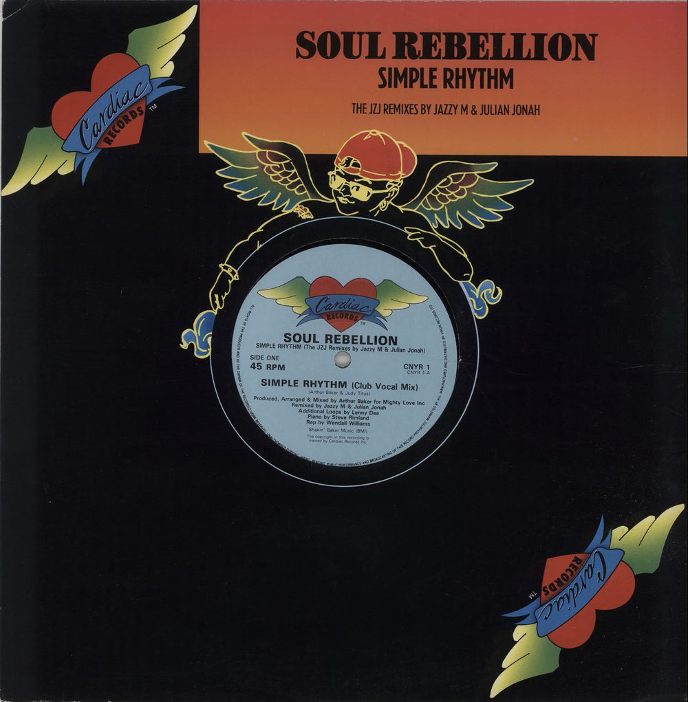 Soul Rebellion Simple Rhythm UK 12" vinyl single (12 inch record / Maxi-single) CNYR1