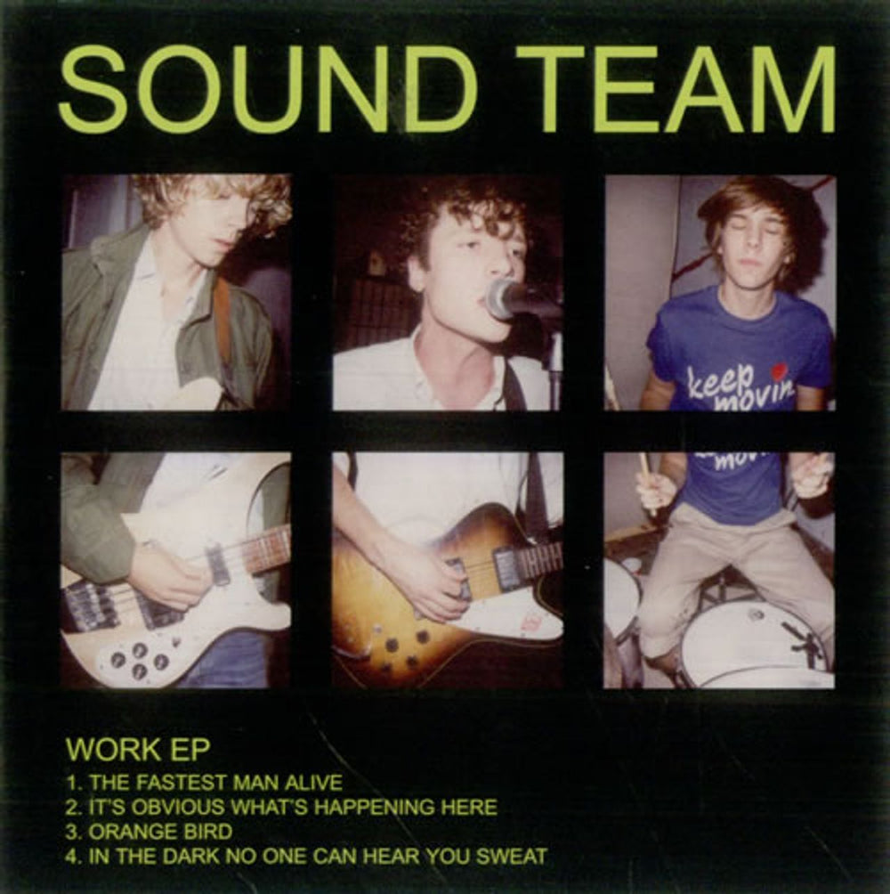 Sound Team Work EP UK Promo CD single (CD5 / 5") TEAM001