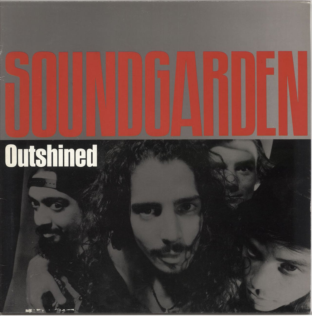 Soundgarden Outshined UK 12" vinyl single (12 inch record / Maxi-single) AMY0102