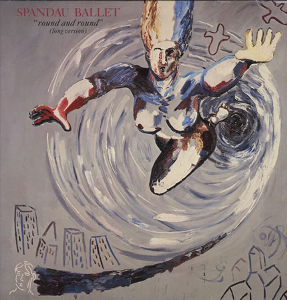 Spandau Ballet Round & Round - Gatefold UK 12" vinyl single (12 inch record / Maxi-single) SPANX6