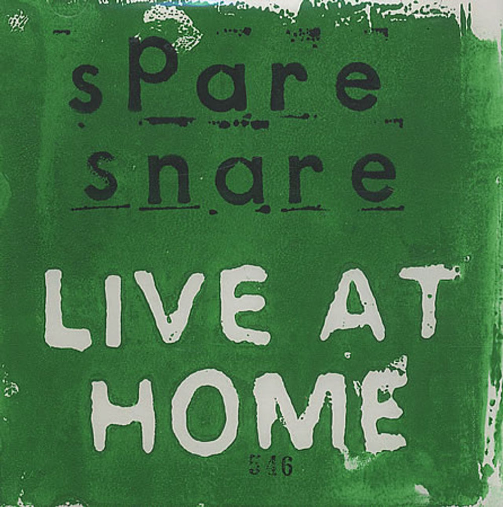 Spare Snare Live At Home UK CD album (CDLP) CHUTECD005