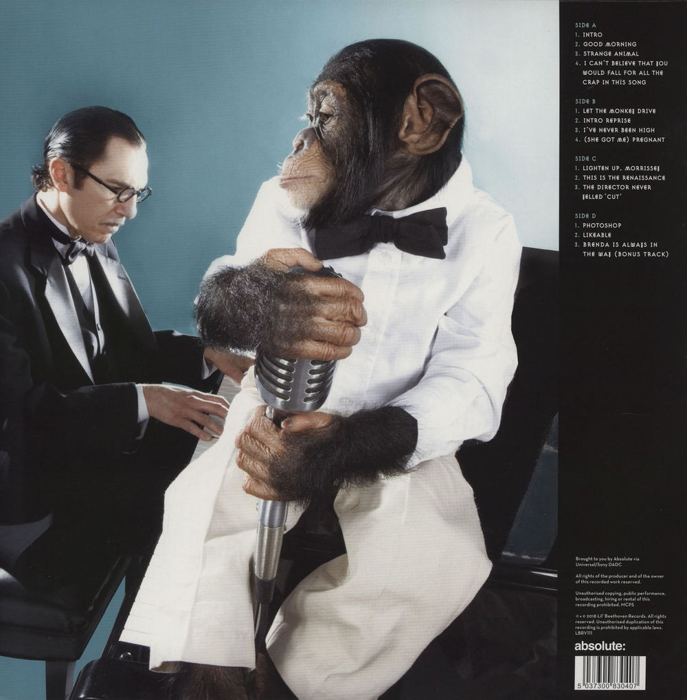 Sparks Exotic Creatures Of The Deep - 180gram Turquoise Vinyl UK vinyl LP album (LP record) 5037300830407