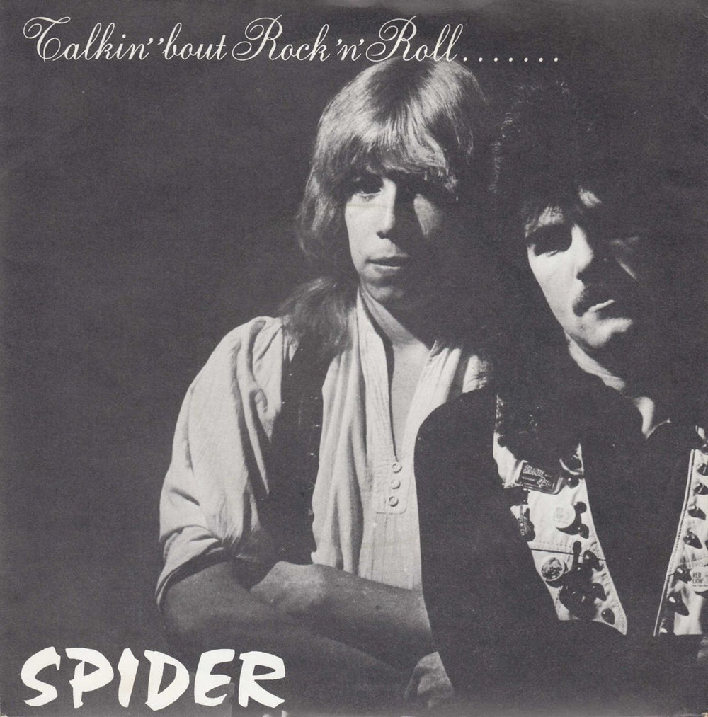 Spider (UK) Talkin' 'bout Rock'n'roll UK 7" vinyl single (7 inch record / 45) CR30