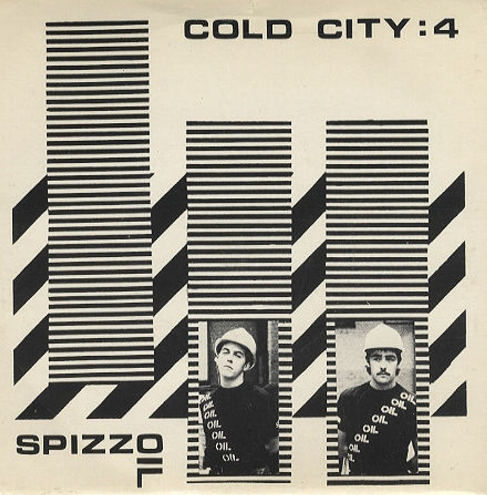 Spizz Cold City : 4 UK 7" vinyl single (7 inch record / 45) RTSO-2