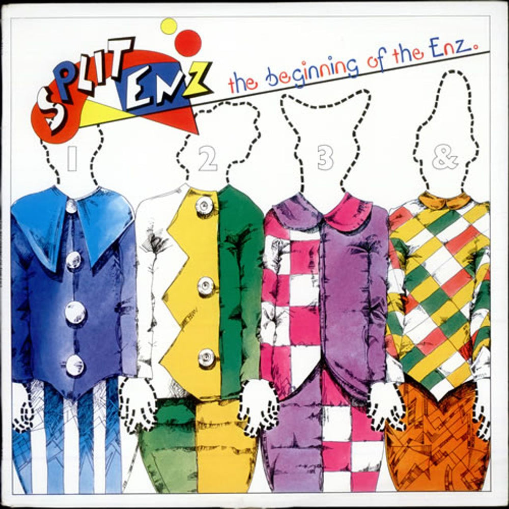 Split Enz The Beginning Of The Enz Australian vinyl LP album (LP record) L37132