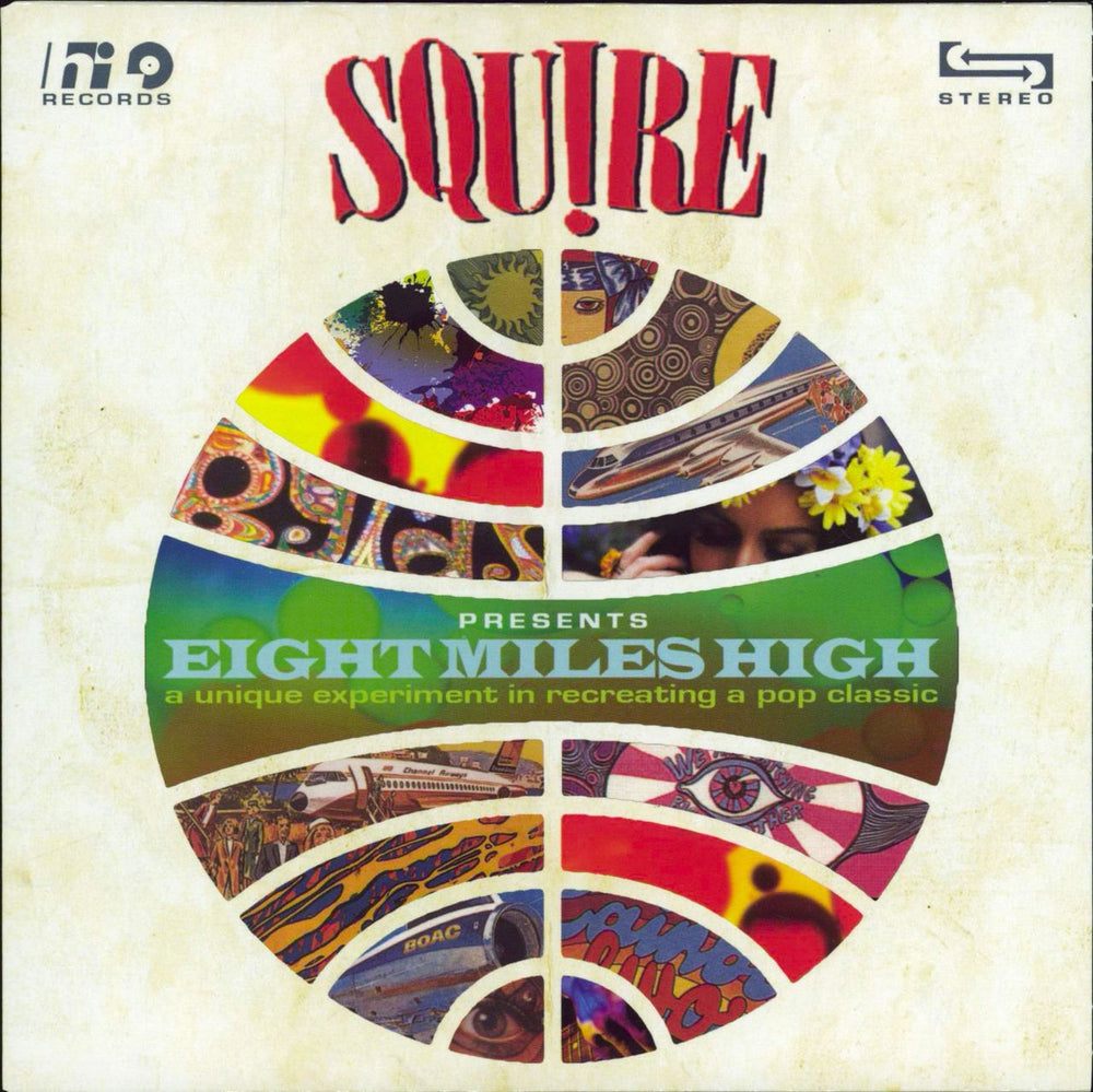 Squire Eight Miles High UK 7" vinyl single (7 inch record / 45) HI-008